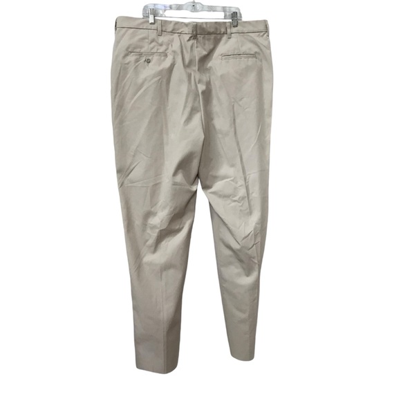 NEW Lot of 3 Aramark Pleated Work Uniform Pants Khaki Mens size 44 - Picture 4 of 6